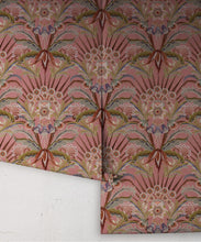 Load image into Gallery viewer, Morning Flowers Wallpaper - Colorway: Dusty Pink - Roll