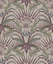 Load image into Gallery viewer, Morning Flowers Wallpaper - Colorway: Lavender - Swatch