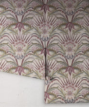 Load image into Gallery viewer, Morning Flowers Wallpaper - Colorway: Lavender - Roll
