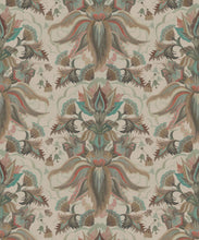 Load image into Gallery viewer, Sunset Lilies Wallpaper - House of Heras - Gardens of Andalucia - Lookbook - Colorway: Almond - Swatch