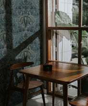 Load image into Gallery viewer, Sunset Lilies Wallpaper - House of Heras - Gardens of Andalucia - Lookbook - Colorway: Mineral - Insitu
