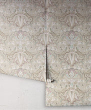 Load image into Gallery viewer, Sunset Lilies Wallpaper - House of Heras - Gardens of Andalucia - Lookbook - Colorway: Sand - Roll