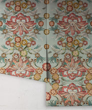 Load image into Gallery viewer, Hummingbird Garden Wallpaper - Colorway: Ice Blue - Rolls