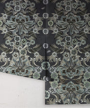Load image into Gallery viewer, Hummingbird Garden Wallpaper - Colorway: Midnight - Rolls