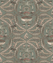 Load image into Gallery viewer, Magical Mariposa Wallpaper - Colorway: Mink - Swatch