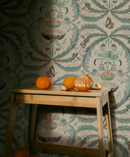 Load image into Gallery viewer, Magical Mariposa Wallpaper - Colorway: Morning Light - Insitu