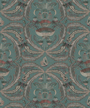 Load image into Gallery viewer, Magical Mariposa Wallpaper - Colorway: Ocean - Swatch