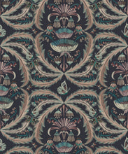 Load image into Gallery viewer, Magical Mariposa Wallpaper - Colorway: Summer Night - Swatch
