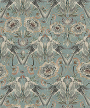 Load image into Gallery viewer, Paloma Wallpaper - Colorway: Dusky Blue - Swatch