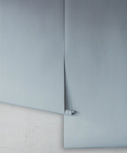 Load image into Gallery viewer, Ticking Stripe (Future Traditions) Wallpaper - Colourway: Celadon Drift - Roll
