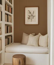 Load image into Gallery viewer, Ticking Stripe (Future Traditions) Wallpaper - Colourway: Desert Marigold - Insitu