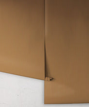 Load image into Gallery viewer, Ticking Stripe (Future Traditions) Wallpaper - Colourway: Desert Marigold - Roll
