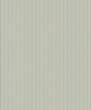 Load image into Gallery viewer, Ticking Stripe (Heritage Hall) Wallpaper - Colourway: English Moss - Swatch