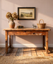 Load image into Gallery viewer, Ticking Stripe (Heritage Hall) Wallpaper - Colourway: Farmhouse Red - Insitu