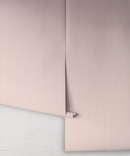 Load image into Gallery viewer, Ticking Stripe (Heritage Hall) Wallpaper - Colourway: Farmhouse Red - Roll