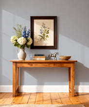 Load image into Gallery viewer, Ticking Stripe (Heritage Hall) Wallpaper - Colourway: Harbour Navy - Insitu