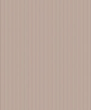 Load image into Gallery viewer, Ticking Stripe (Future Traditions) Wallpaper - Colourway: Mulberry Hearth - Swatch