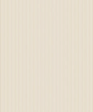 Load image into Gallery viewer, Ticking Stripe (Heritage Hall) Wallpaper - Colourway: Sandstone - Swatch