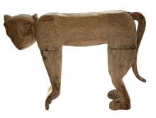 Load image into Gallery viewer, pair vintage whitewashed carved monkeys