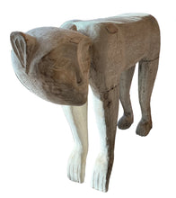 Load image into Gallery viewer, pair vintage whitewashed carved monkeys