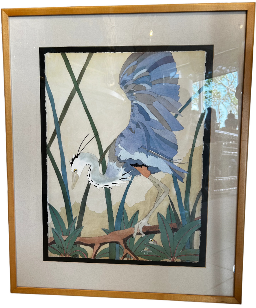 Heron Original Art