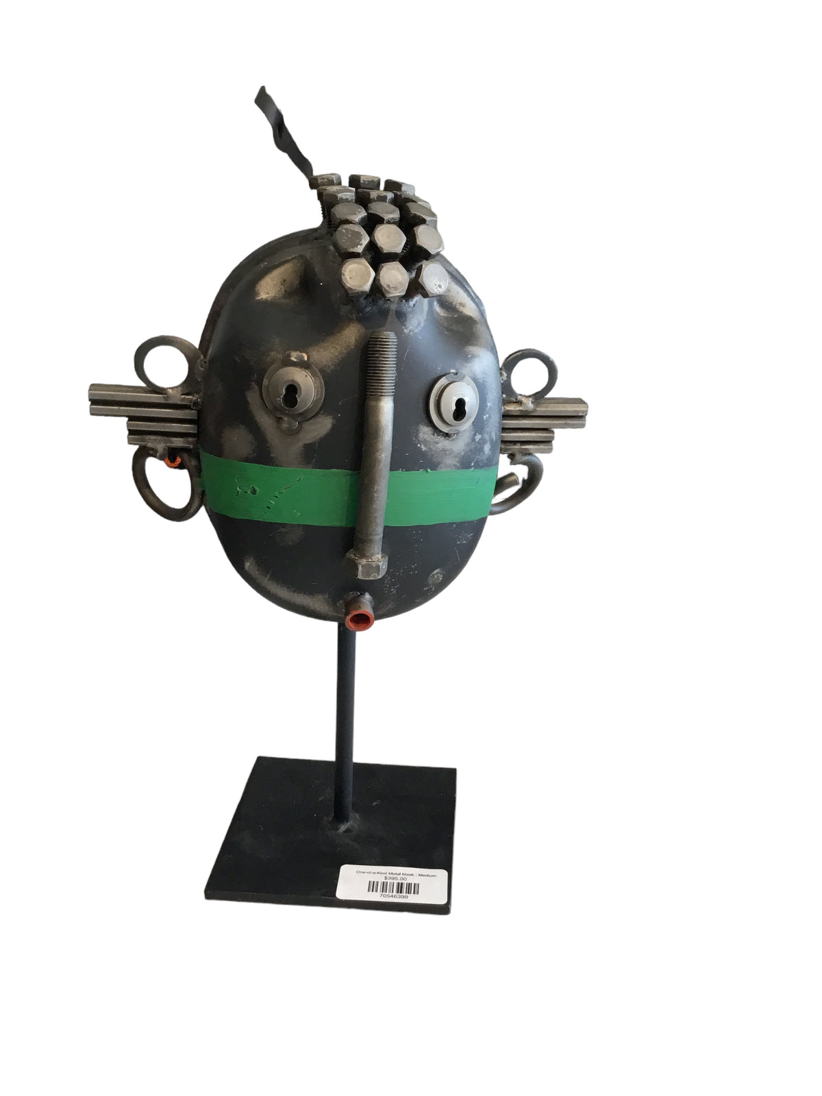 one-of-a-kind metal mask - medium