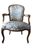 pair vintage french chairs