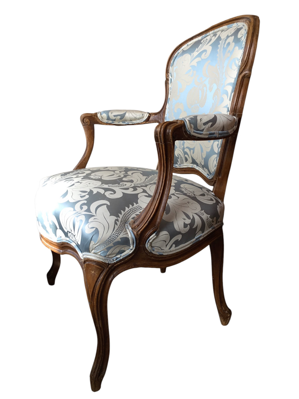 pair vintage french chairs