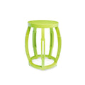 spring green taboret stool/side table