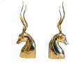 pair of bronze gazelles