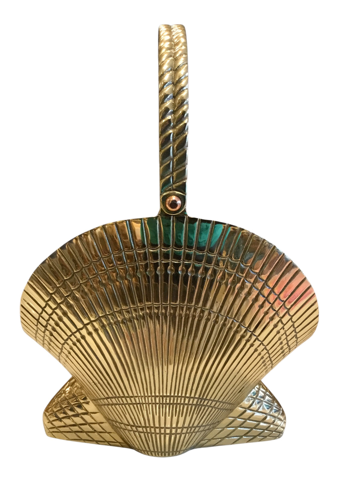 bronze shell basket