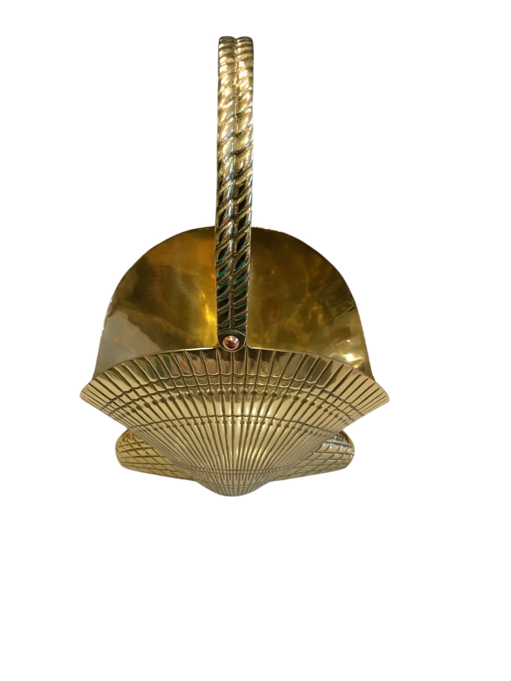 bronze shell basket