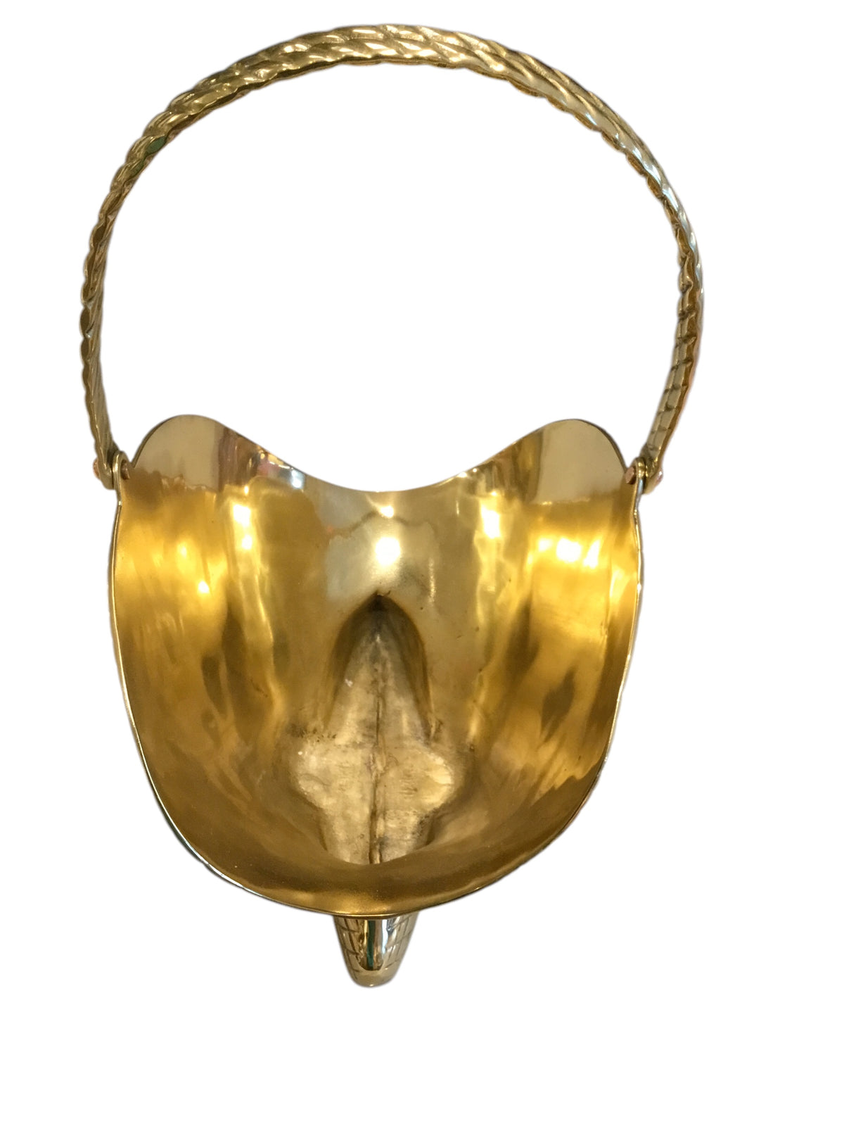 bronze shell basket