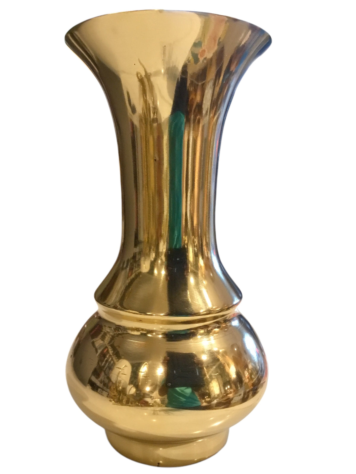 fluted vase