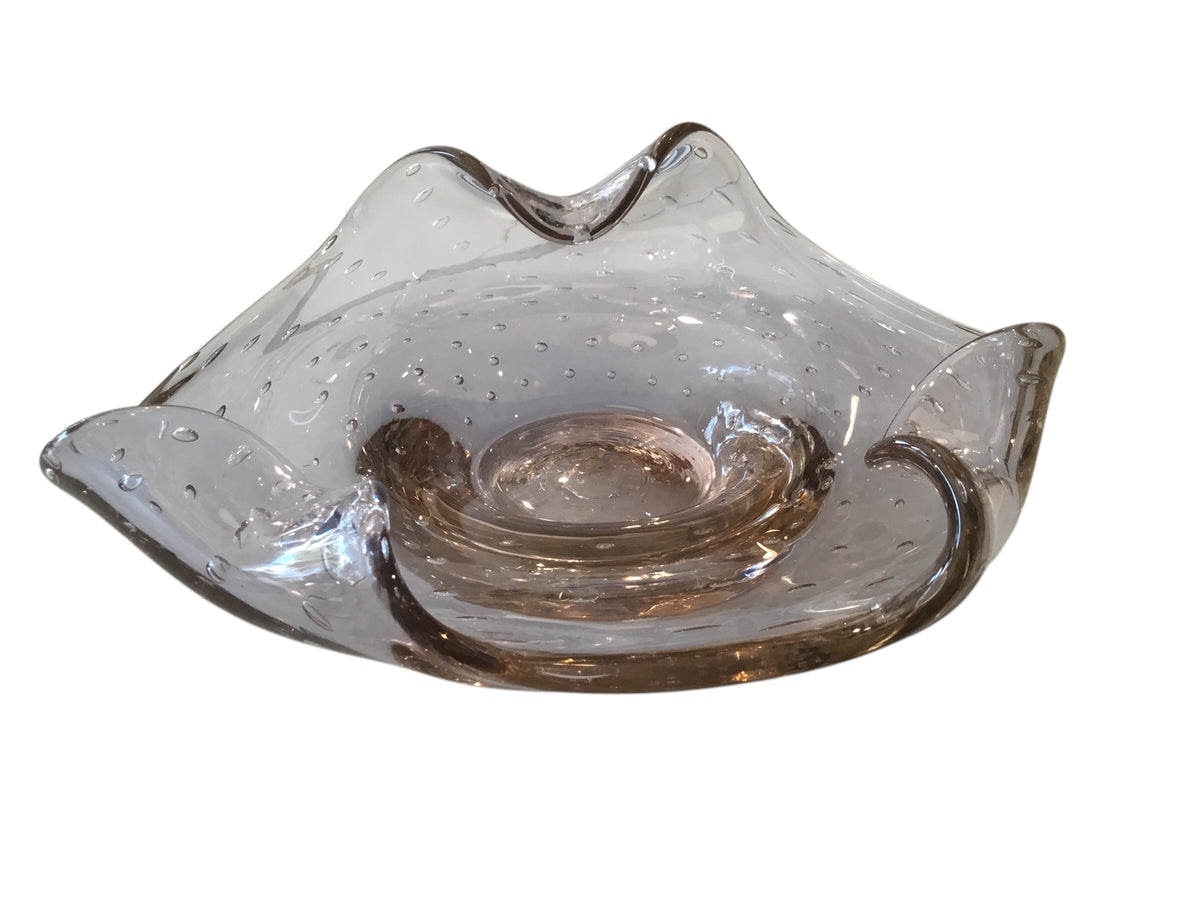 murano glass cigar ashtray