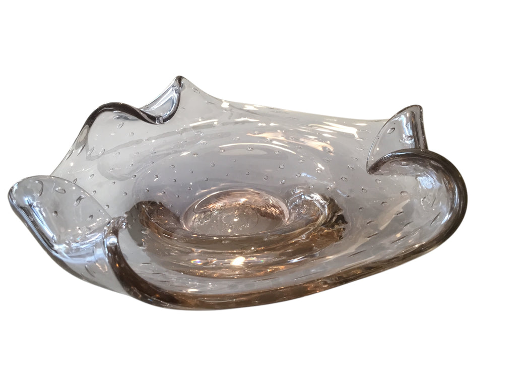 murano glass cigar ashtray