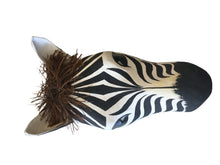 Load image into Gallery viewer, paper mache zebra