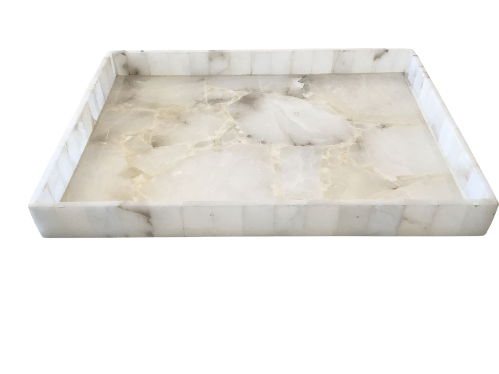 alabaster tray