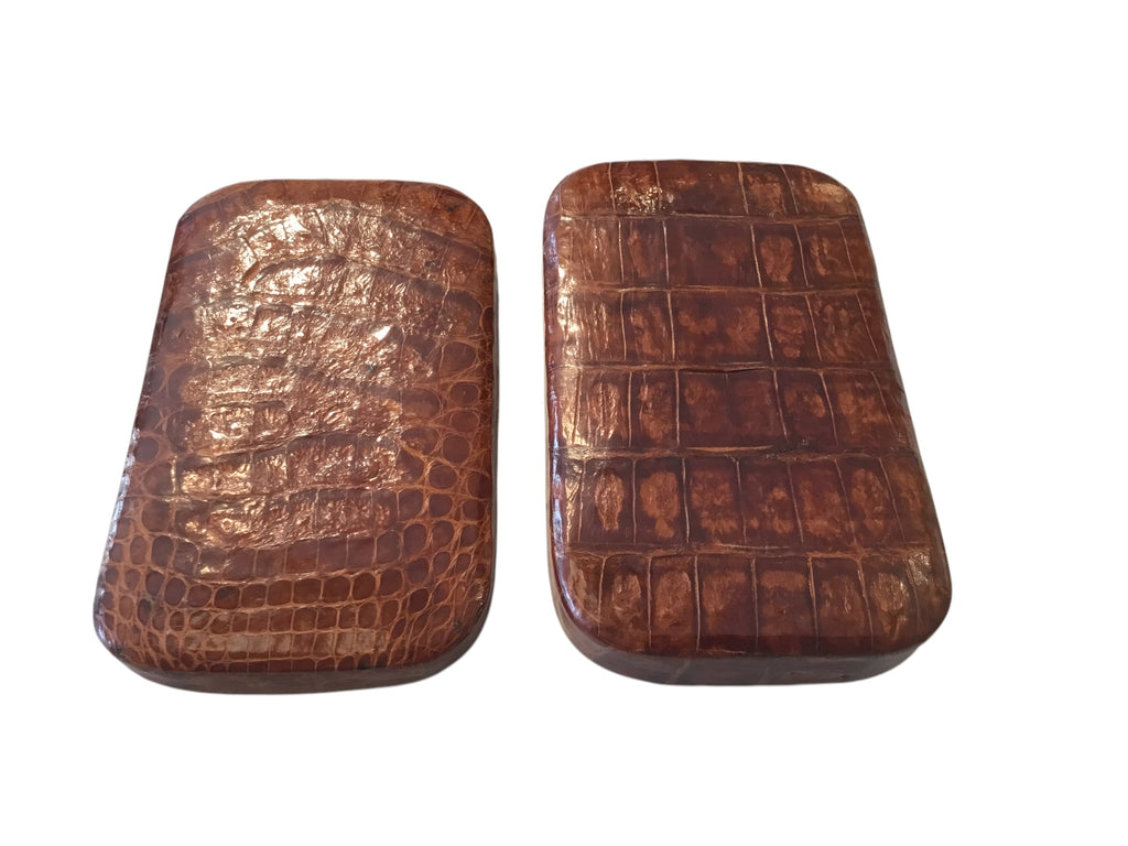 alligator skin box