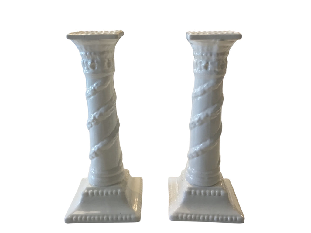 spanish taper holders pair