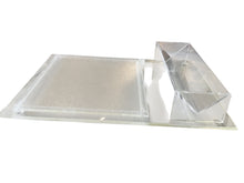 Load image into Gallery viewer, LUCITE CHEESE AND CRACKER BOARD