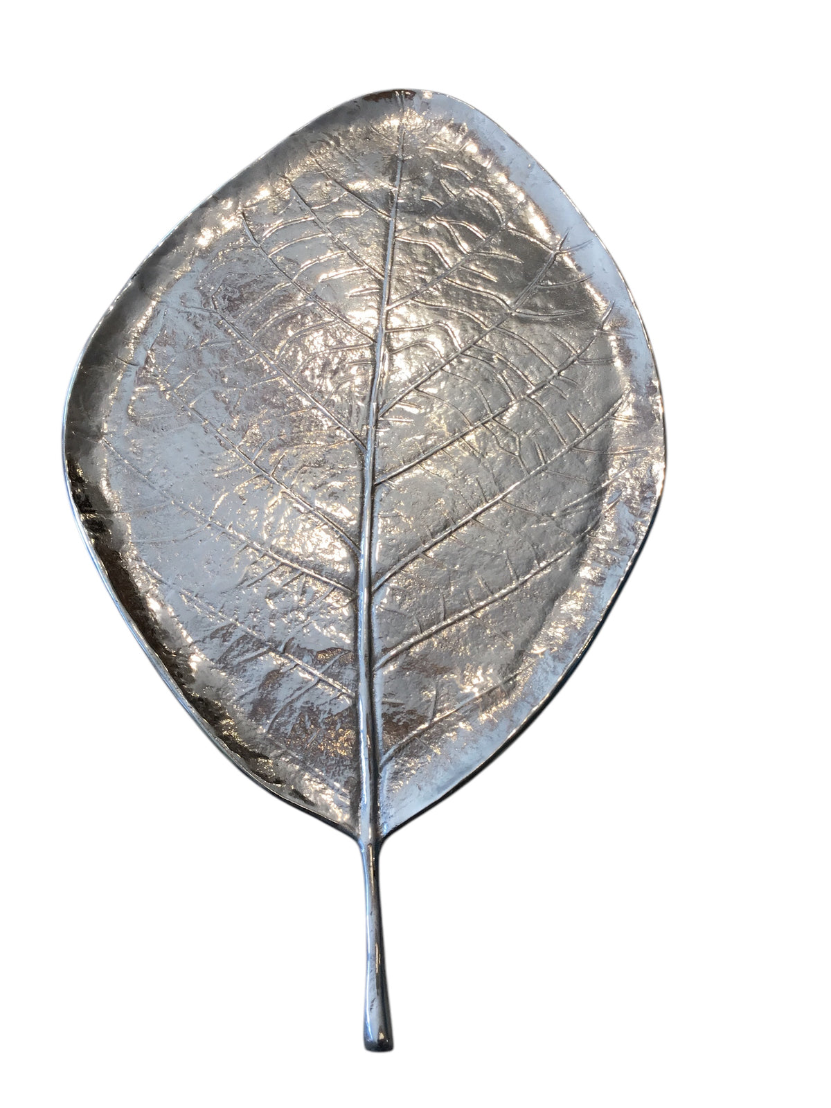 large silver leaf