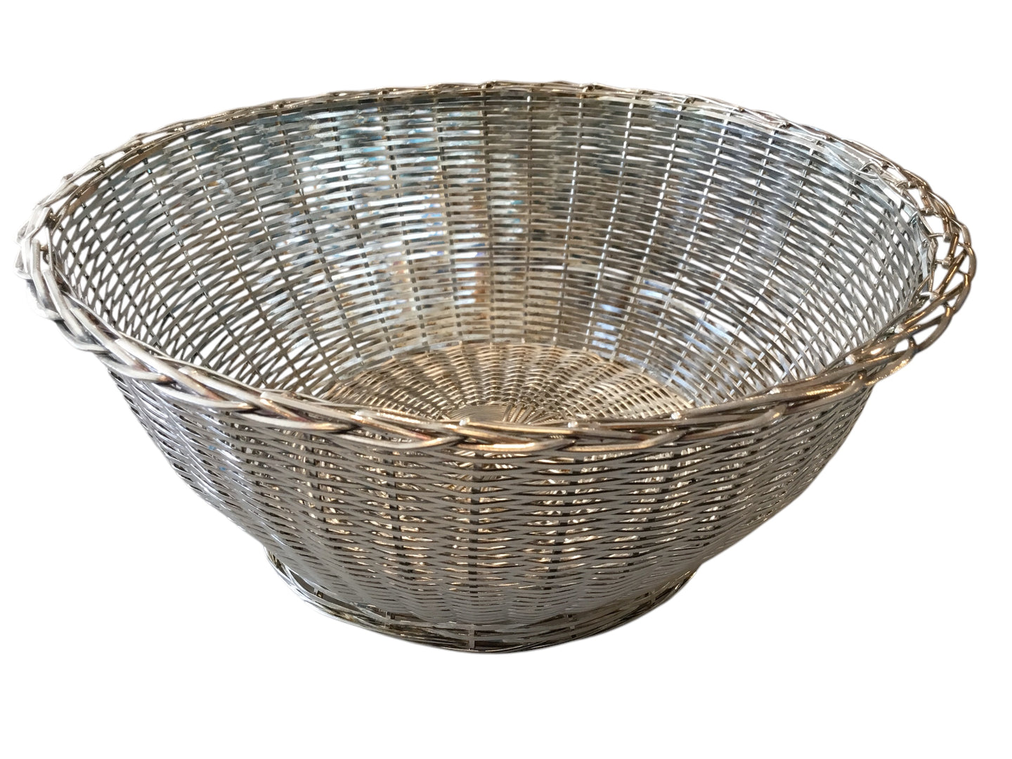 silver basket