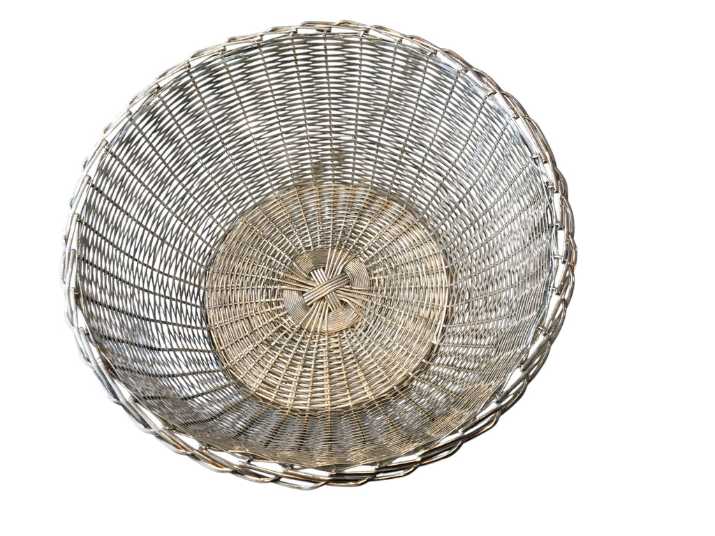 silver basket