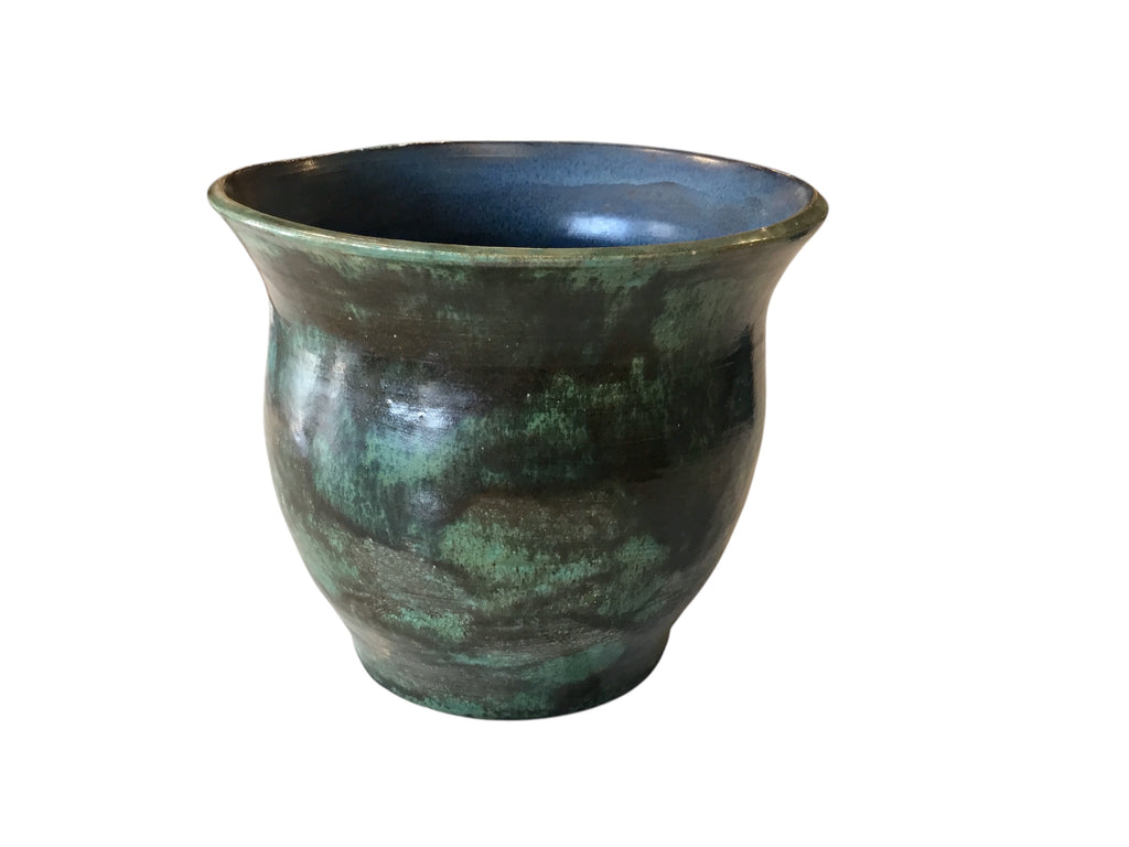vintage handmade flower pot