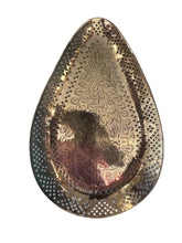 Load image into Gallery viewer, decorative brass serving tray