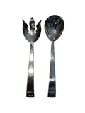 silver serving utensils