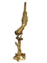 Load image into Gallery viewer, pair vintage silver parrots