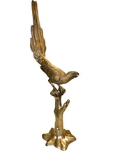 Load image into Gallery viewer, pair vintage silver parrots