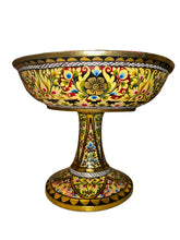 Load image into Gallery viewer, vintage balinese dulang offering plate alter